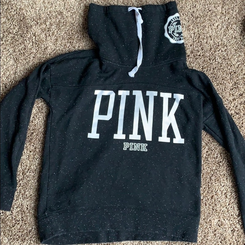 Pink Victoria’s Secret long neck hoodie